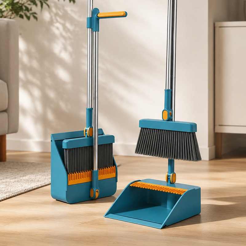 Kids Outdoor Broom - Juego de escoba y recogedor de