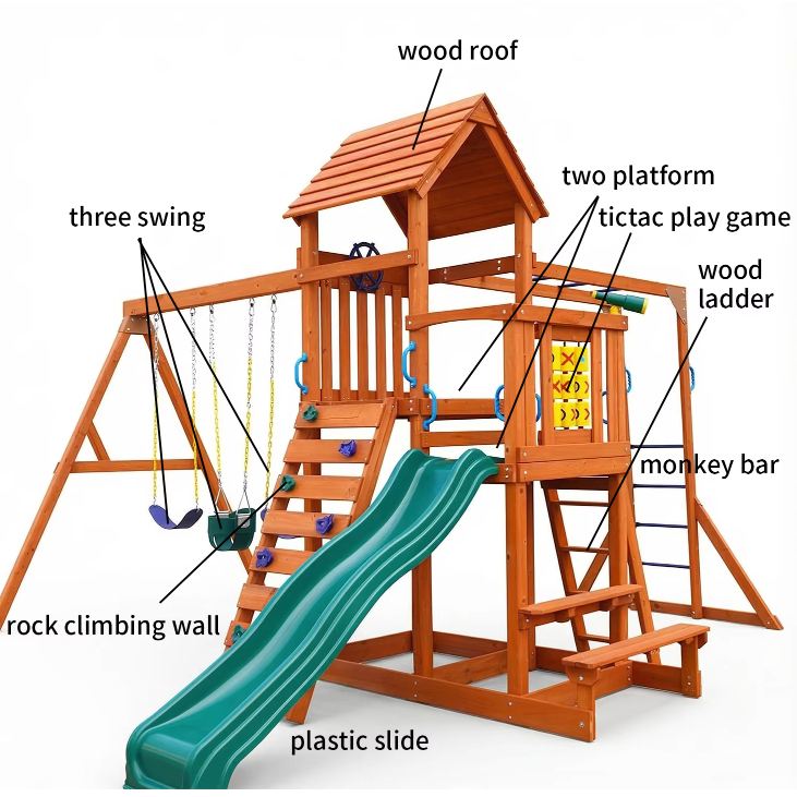 Kids Outdoor Climbing Frame - Equipo de Juego, Estructura de Escalada