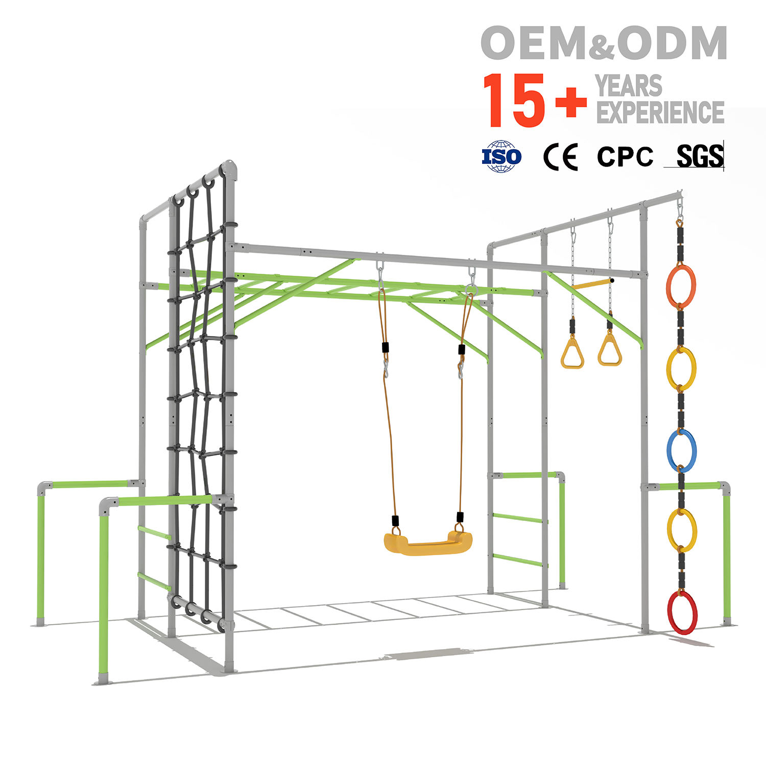 Estructura de escalada para ni - Kids Outdoor Climbing Frame reseña y precio